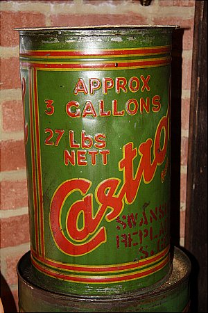 CASTROL  OIL  (3 Gallon)  - click to enlarge